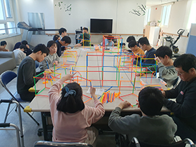 여가활동(빨대블럭)